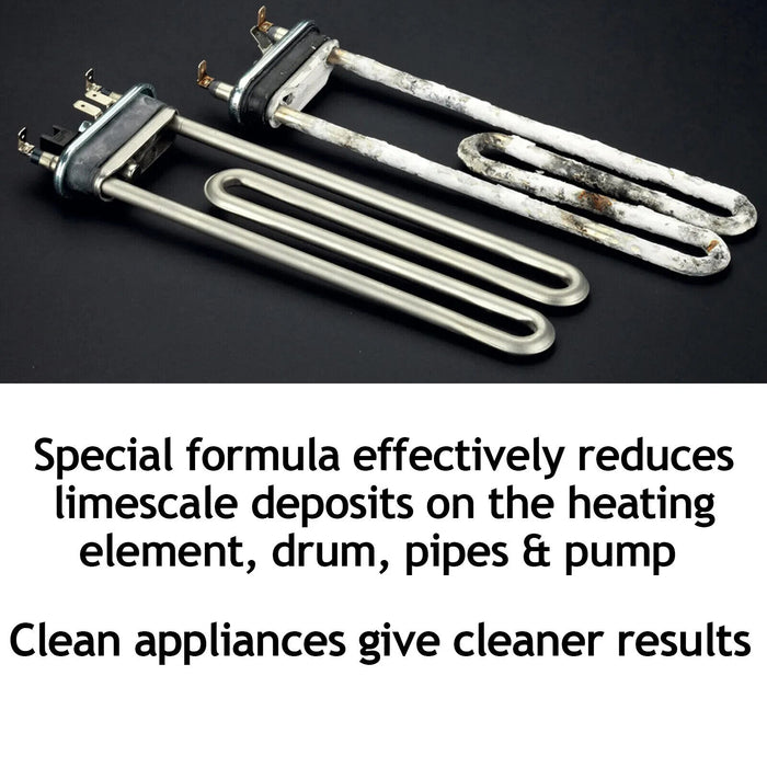 W Pro Limescale and Grease Remover for all Washing Machines and Dishwashers