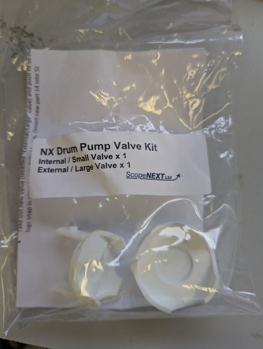 ScopeNEXT NX Drum Pump Valve Kit Internal Small Valve x1 External Large Valve x1