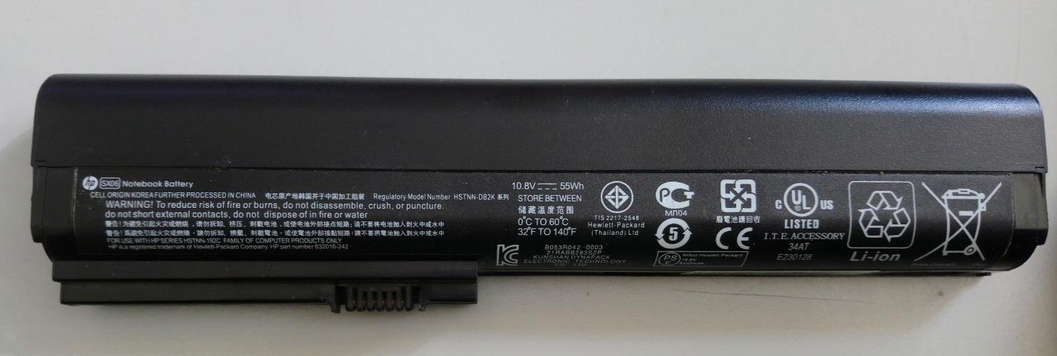 New HP SX06 5400mAh Battery HSTNN-DB2K