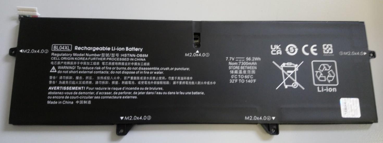 BL04XL Battery for HP Elitebook X360 1040 G5 G6 HSTNN-DB8M 7300mAh