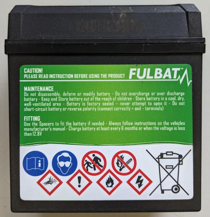 FLTK01 Fulbat 12.8v Lithium Battery - 86x48x90mm