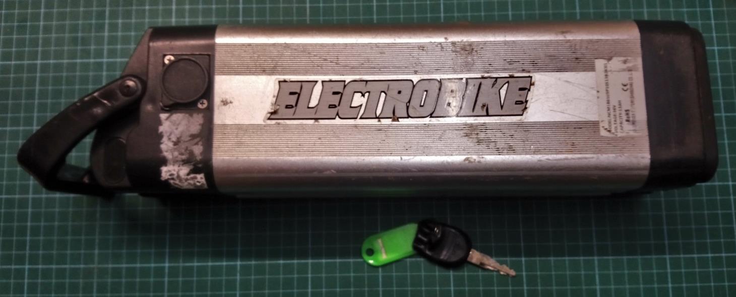 Lithium Battery 36V 13Ah ElectroBike Battery Down Tube - NO Charger