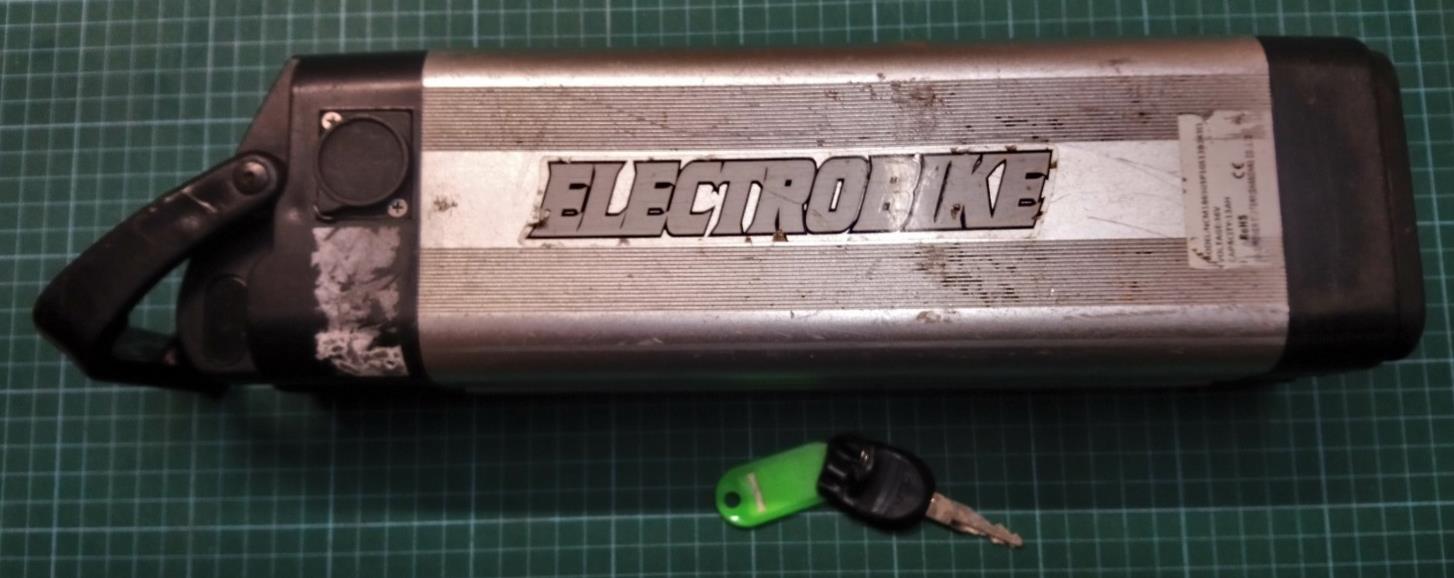 Lithium Battery 36V 13Ah ElectroBike Battery Down Tube - NO Charger