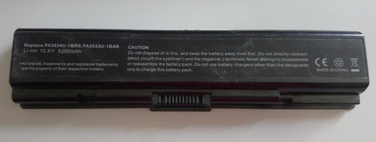 For TOSHIBA PA3534-1BRS Battery