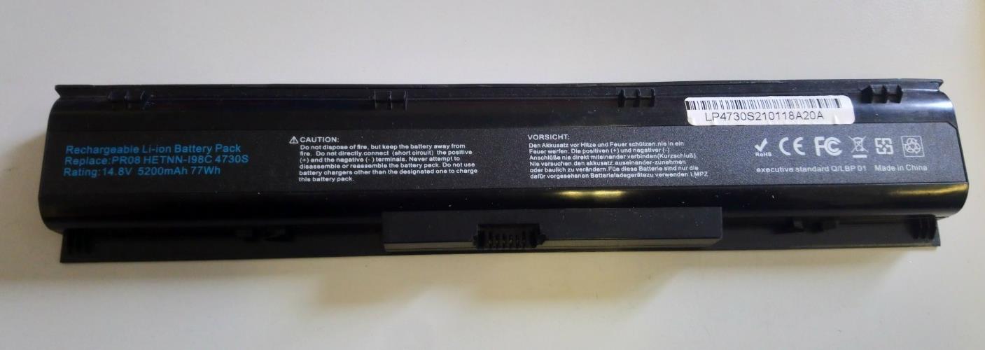 5200mAh Replacement Battery HSTNN-I98C For HP ProBook 4730S