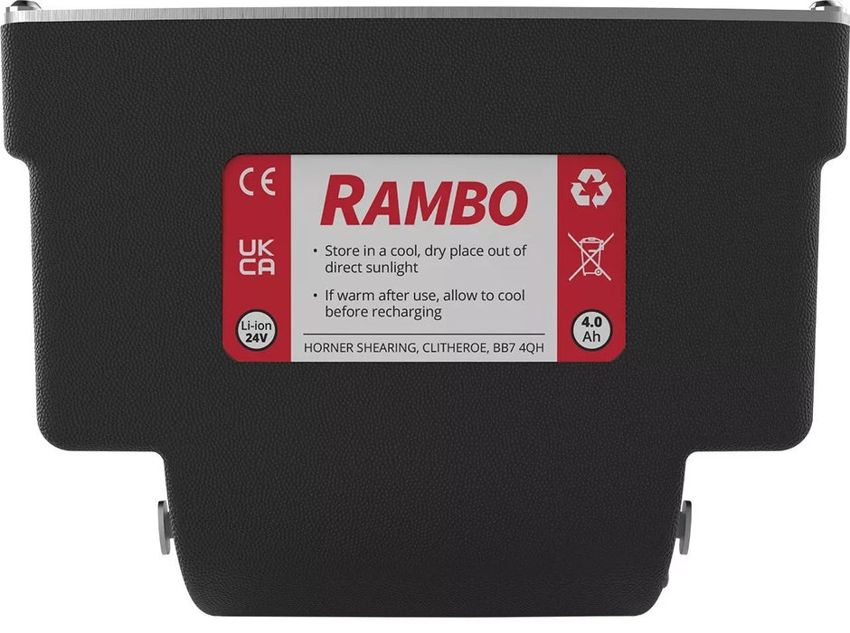Rambo Quickdraw Lithium Spare Battery used