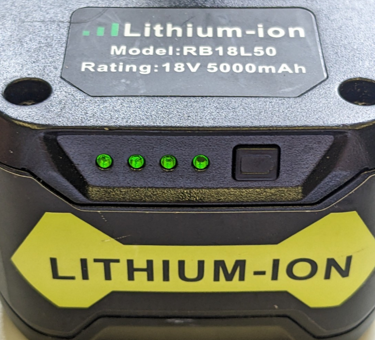 Replacement RB18L50 18V 6.0Ah Li-ion Battery for Ryobi