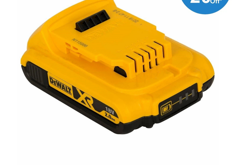 New Dewalt DCB183 18v 2.0ah battery li-ion XR UK Seller