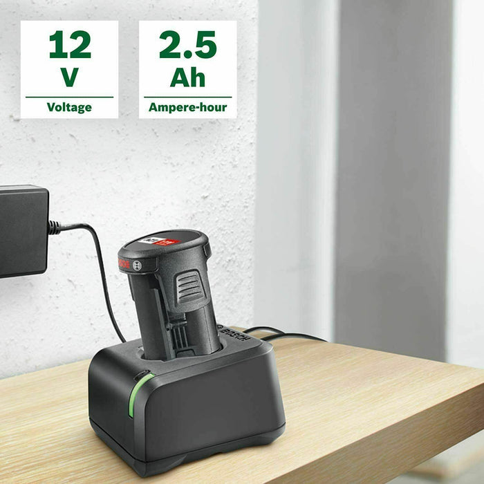 Bosch 1600A00H3D, 12 V 2.5 Ah lithium ion battery (12 V all tools)  Unopened