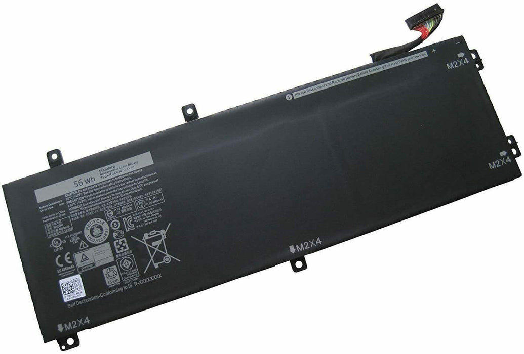 REPLACEMENT DELL XPS 15 9550 PRECISION 5510 56Wh 11.4V BATTERY RRCGW- USED