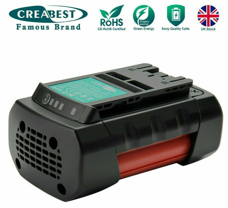 36V 5000mAh Li-ion Battery For Bosch BAT818 BAT810 GBH GSB GSR GKS 36 V-LI 36V