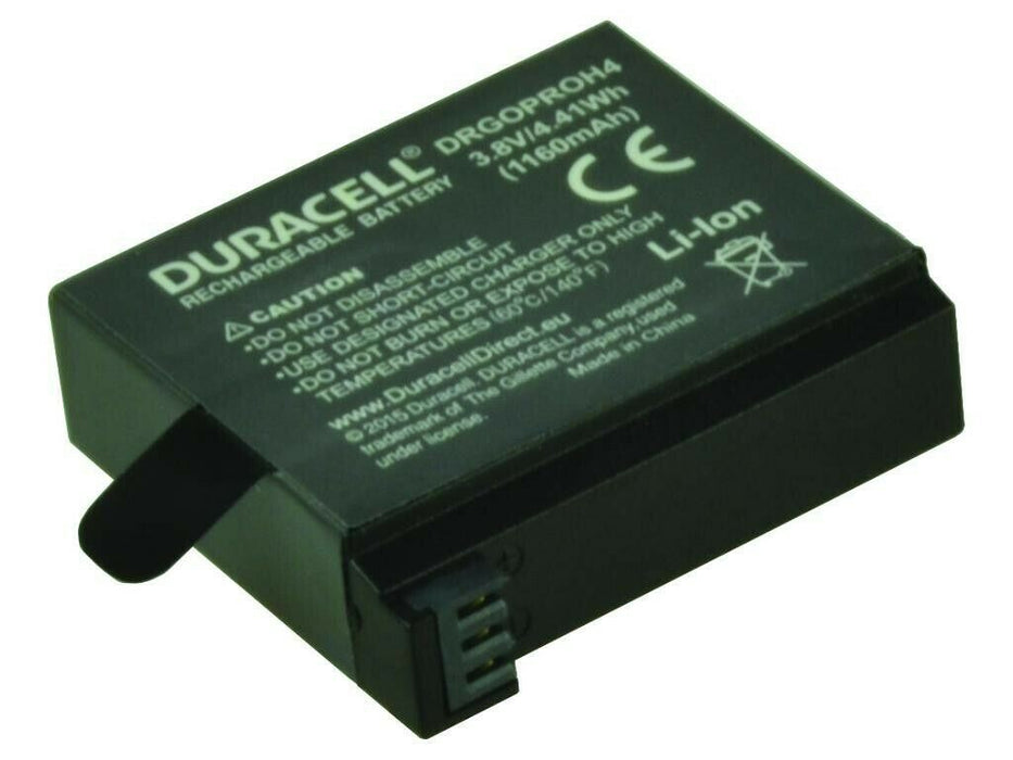 Duracell camera battery For GoPro Hero 4 Twin Pack