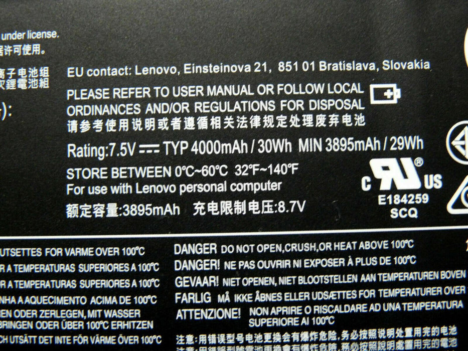 Original Genuine Lenovo IdeaPad 320 / 330 Battery L16M2PB1 7.5v 4000mAh - New !