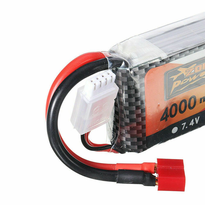 ZOP Power 11.1V 4000mAh 3S 30C Lipo Battery Deans T Plug for JLB Racing J3 Car