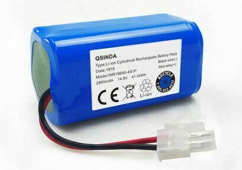 Qsinda 14.8V 2800mAh Replacement Battery For Life A4 A4S A6 V7 Robot Vacuum