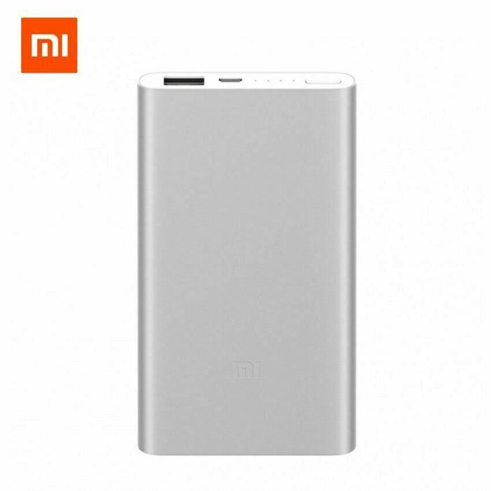 Genuine Xiaomi Mi Power Bank 5000mAh Slim Universal USB External Battery Charger