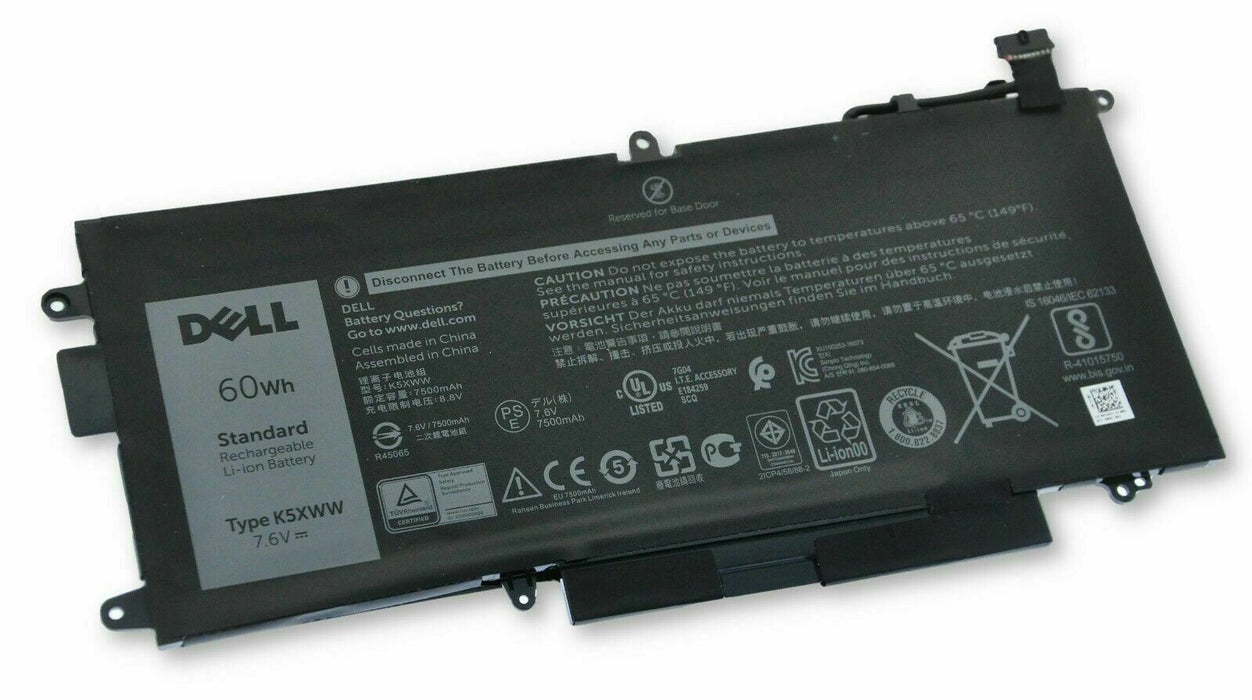 NEW GENUINE DELL LATITUDE 5289 7389 7390 2-in-1 BATTERY 60WH N18GG 725KY K5XWW