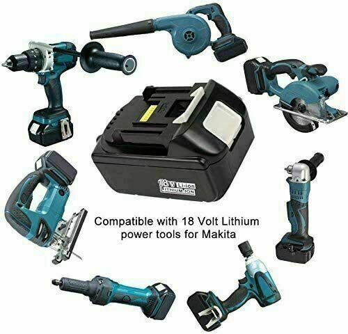 Replacement for Makita 18V 6 Ah BL1860B Lithium Battery Packs BL1860B BL1860