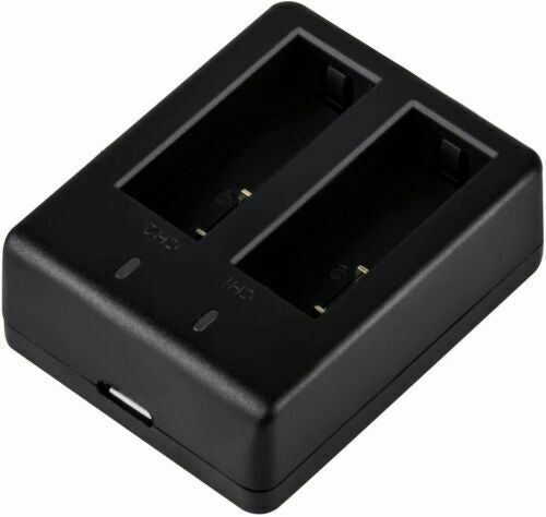 Crosstour Action Camera Battery Dual Rechargeable Batteries USB Charger DC10