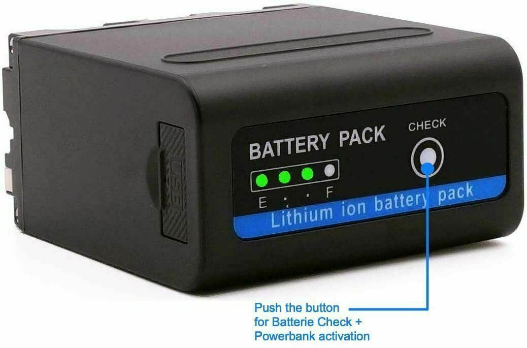 Baxxtar PRO - PLUS Battery for Sony NP-F970 - Black Series