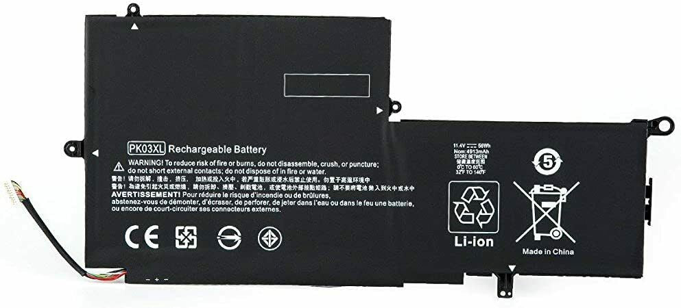 PK03XL PK03 REPLACEMENT Battery For HP SpectrePro x360 G2 13-4100 13-4200 OEM