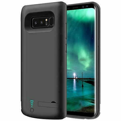 RUNSY Samsung Galaxy Note 8 Battery Case 6500mAh Rechargeable Extended Batt