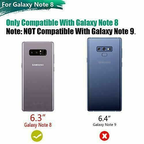 RUNSY Samsung Galaxy Note 8 Battery Case 6500mAh Rechargeable Extended Batt