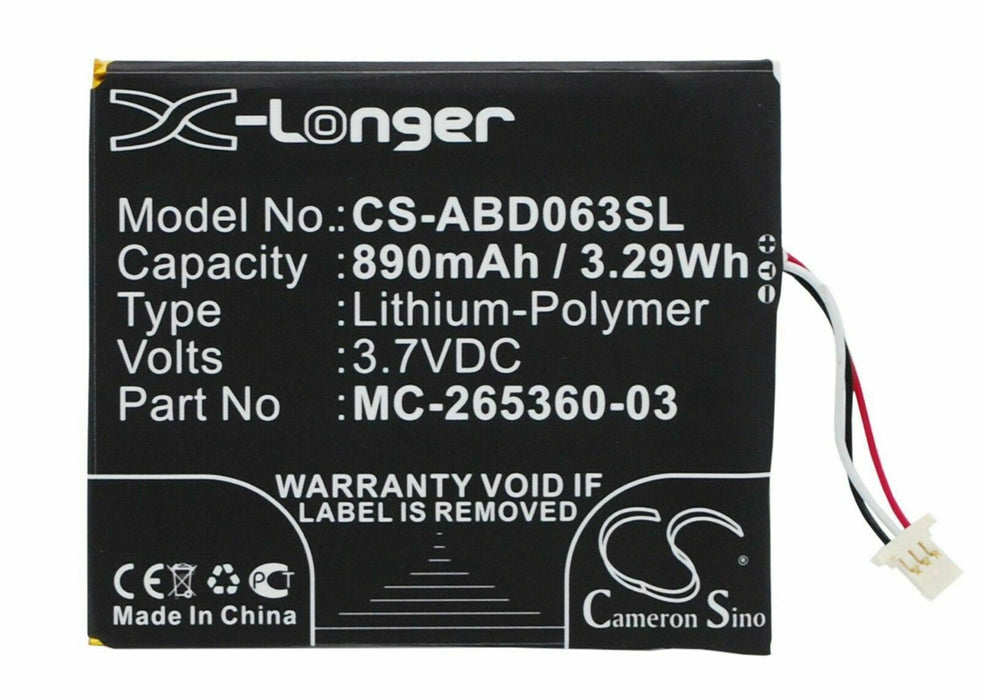 NEW Battery for Amazon Kindle 7 Kindle 7th Generation WP63GW 58-000083 UK Stock
