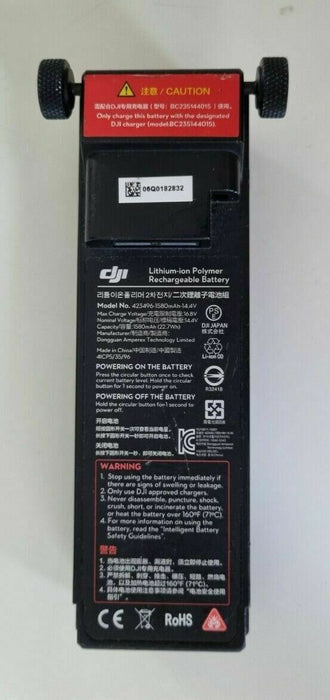 DJI 1580mAh genuine Intelligent Battery For Ronin-M / MX 423496 14.4v USED