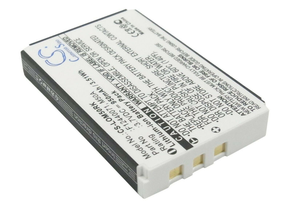 Cameron Sino CS-LOM50RK Battery for LOGITECH diNovo Edge