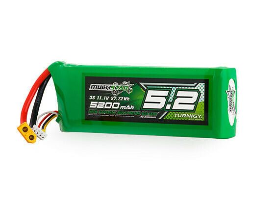 TURNIGY Multistar Lipo Battery 3S 5200mAh Multi-Rotor 57.72Wh 11.1v XT60 Plug