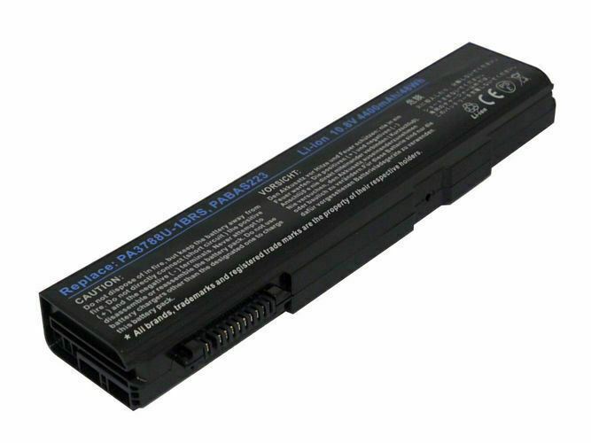 Replacement Battery for Toshiba PA3788 / PA3788U-1BRS / PABAS223