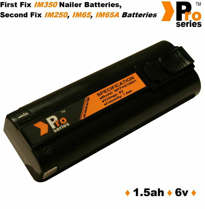 Paslode Pro-Series Battery WFPAS10001  im350/350+/65/65A/250/00018-1