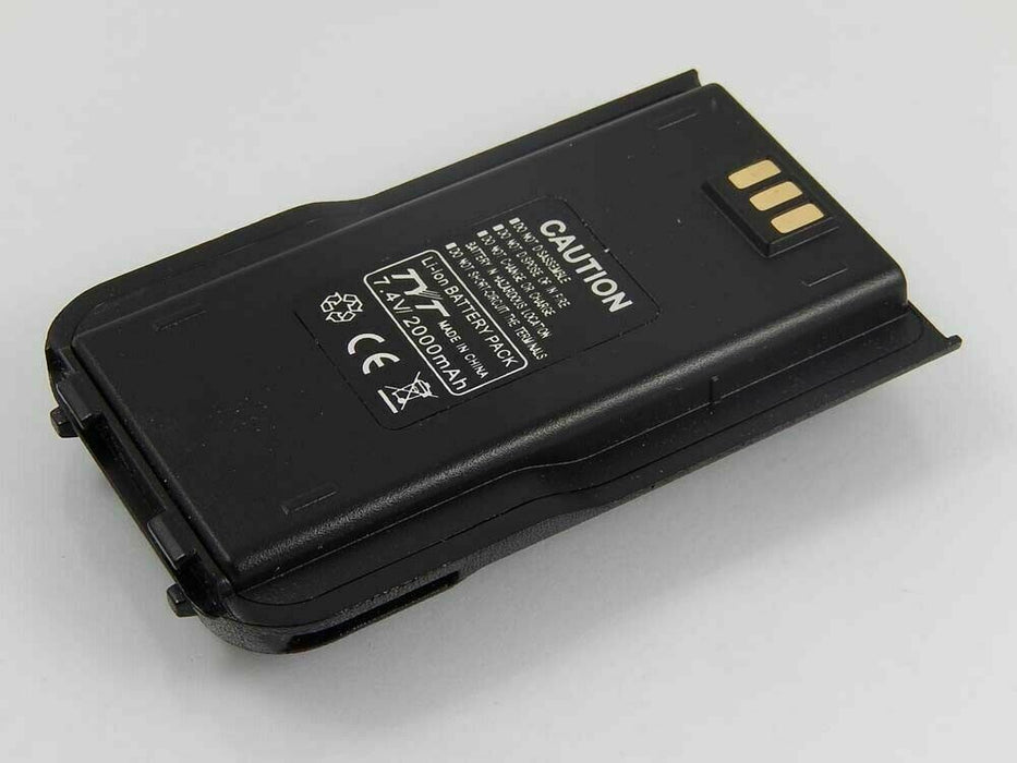 Retevis RT3 Battery BP-MD446 2000mAh 7.4V Li-Ion for TYT Tytera MD-380