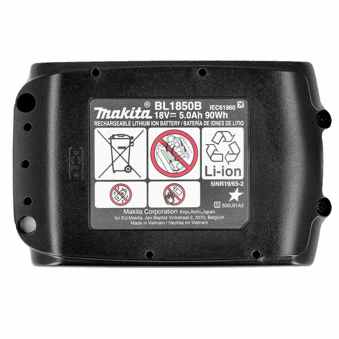 Genuine Makita BL1850 18V 5.0Ah Li-ion LXT Li-ion Makstar Battery Pack USED