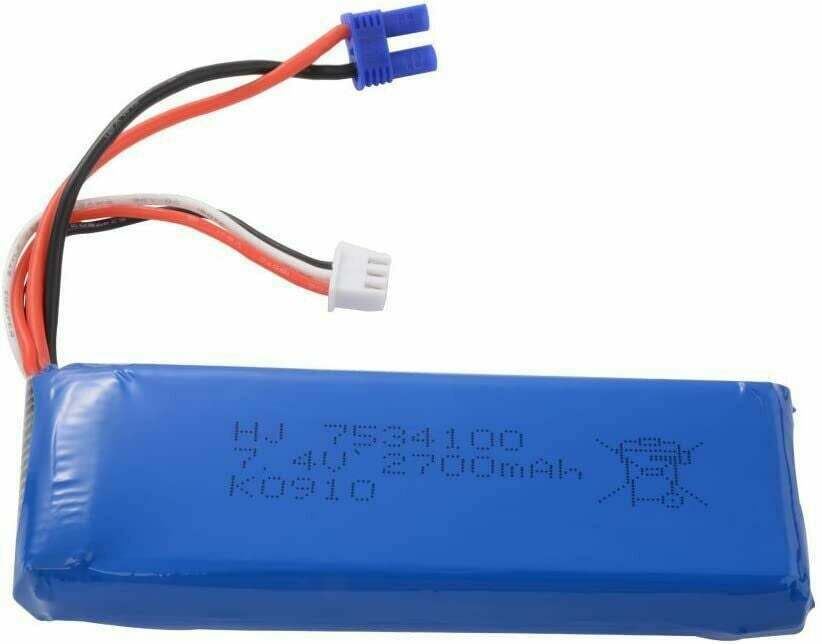Hubsan H501S Spare Battery 7.4V 2700mAh 10C Lithium for RC Drone NI Scotland