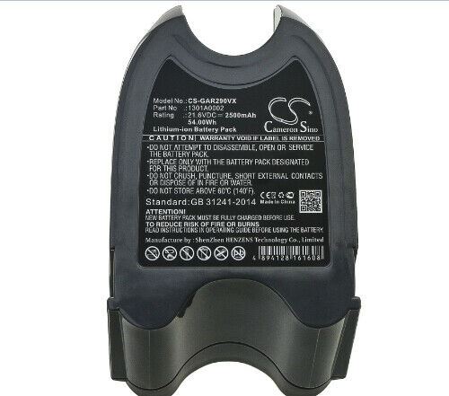 1301A0002 Battery For Gtech Power Floor MK1, Multi MK2, ATF011 Replacement