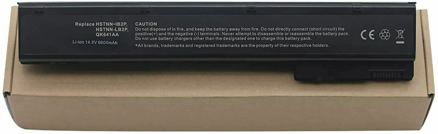 HP EliteBook Battery replacement 8770w VH08 VH08XL HSTNN-IB2P HSTNN-LB2P 7800mah
