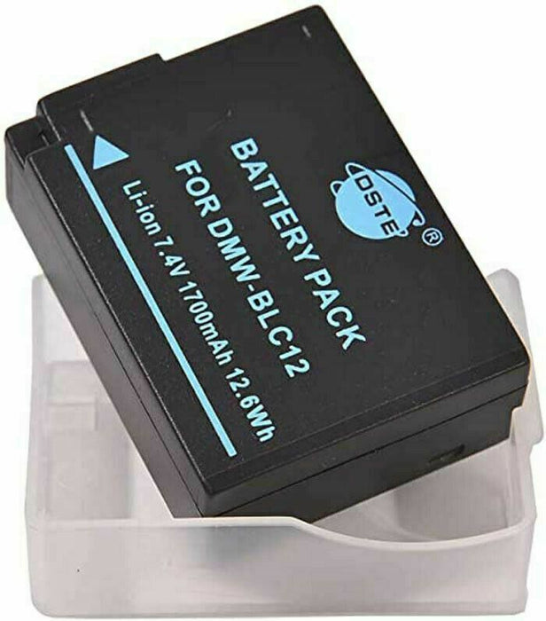 Replacement Panasonic Lumix DMW- BLC12 Battery For Panasonic & Lumix Cameras