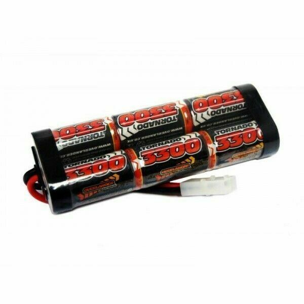 Tamiya RC Car Battery 7.2v 3300mah NiMH Rechargable Pack Overlander