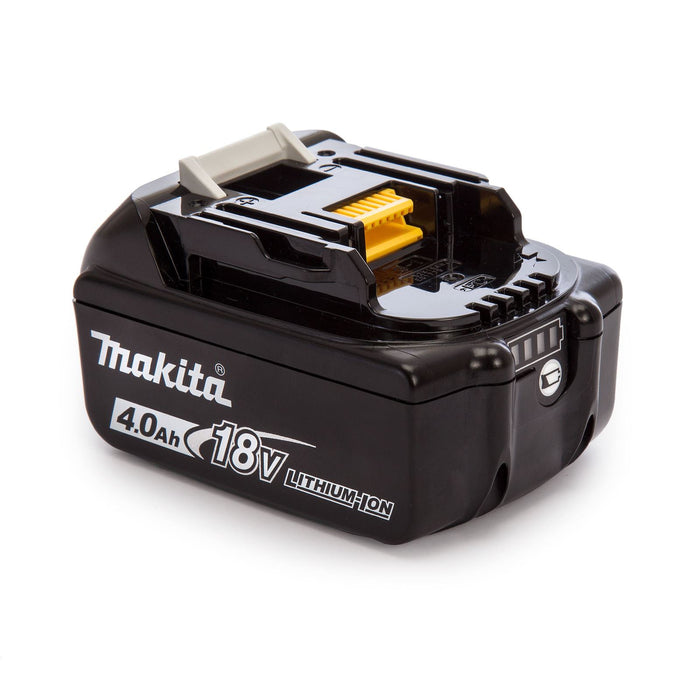 MAKITA 18V BATTERY 4.0AH LI-ION - BL1840 - BATTERY FUEL GAUGE USED
