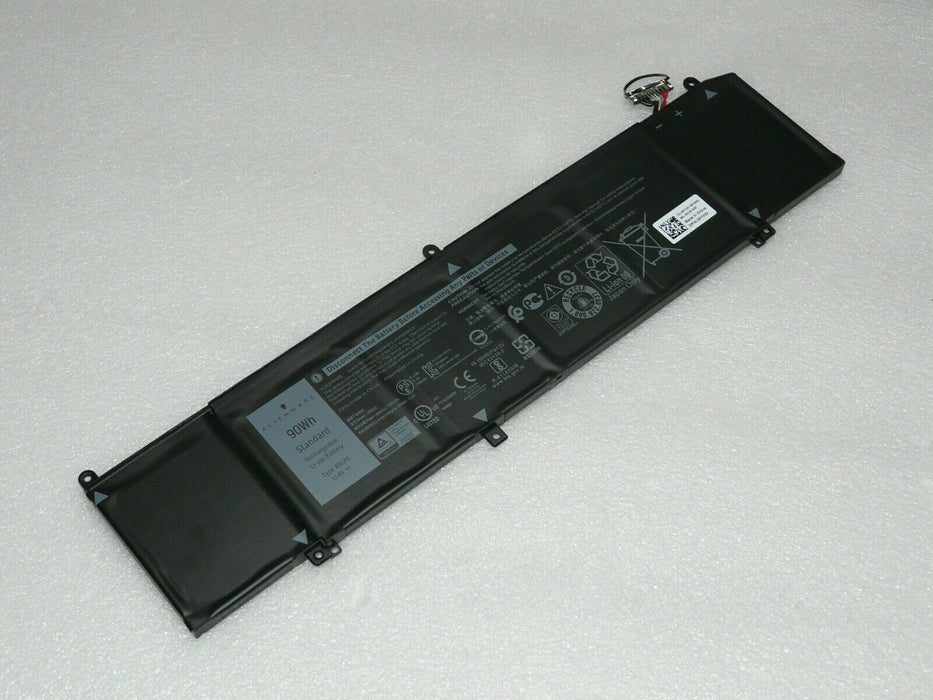 NEW GENUINE ALIENWARE M15 M17 BATTERY 6-CELL 90Wh 11.4V XRGXX 6YV0V K69WH