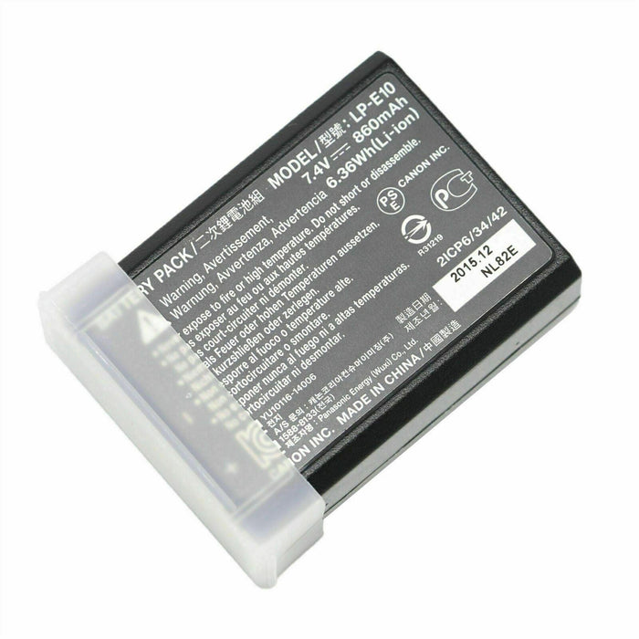 Genuine Original Canon LP-E10 Battery for EOS1100D 1200D 1300D Rebel T3 LC-E10