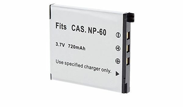 Replacement Li-ion Battery for Casio NP-60