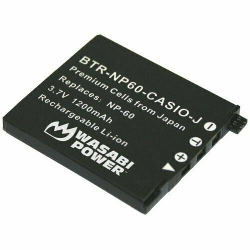 Replacement Li-ion Battery for Casio NP-60