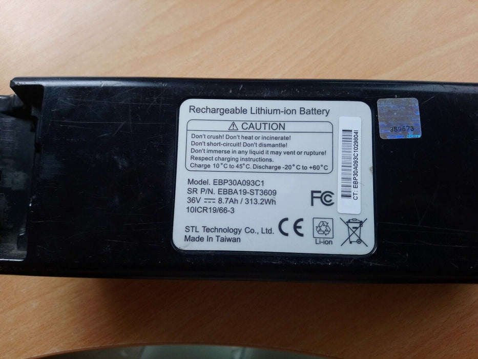 Used Carrera Vengeance E-Bike E Spec Spare/Replacement Battery 8.7ah 36v 313.2Wh