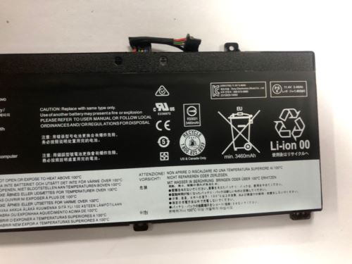 Genuine 45N1742 45N1740 45N1741 battery For Lenovo ThinkPad T550 T550s W550