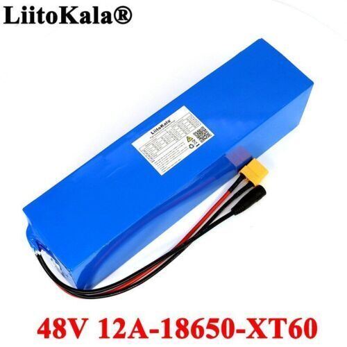liitokala 48V 12Ah 18650 E-bike Battery Li Ion Battery
