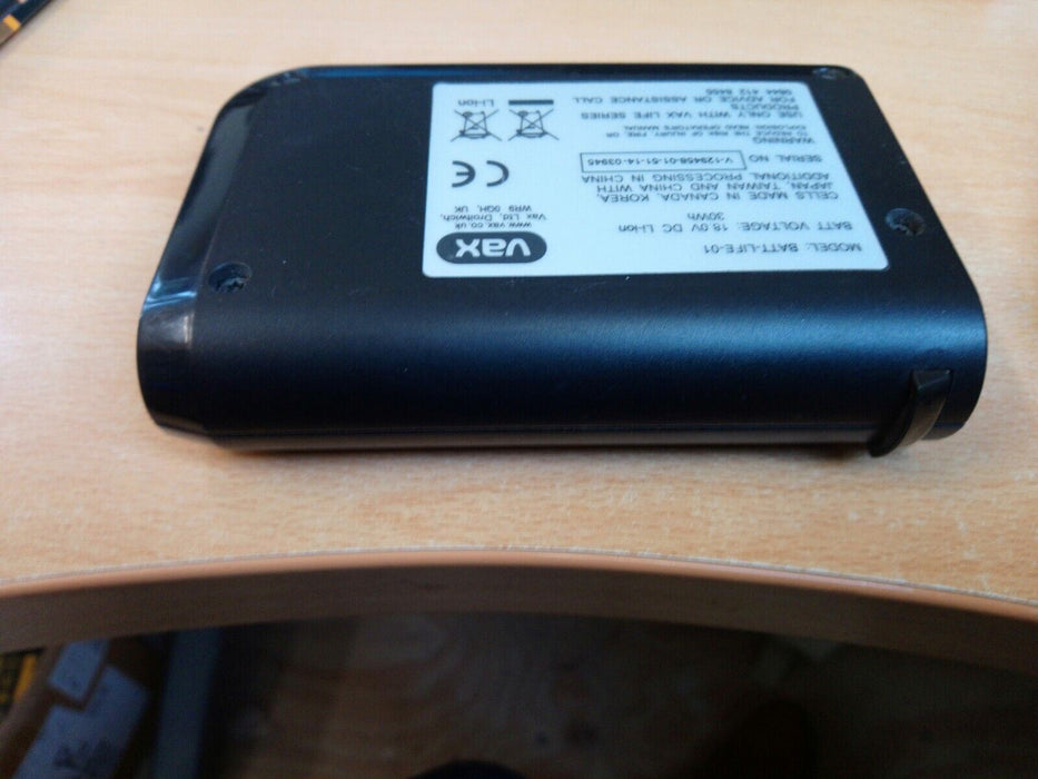 Vax Life Battery BATT-LIFE-01 USED