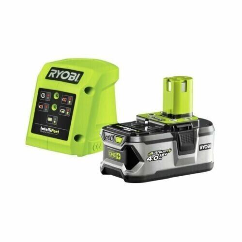Ryobi Battery RB18L40 ONE+ 4.0Ah Lithium 18V New With Intelli Charger
